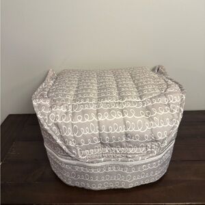 Baby Delight Snuggle Nest Portable Infant Sleeper Bassinet Gray